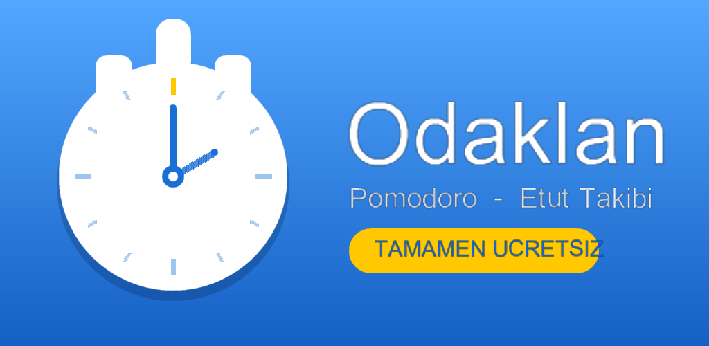 Odaklan uygulaması tanıtım görseli